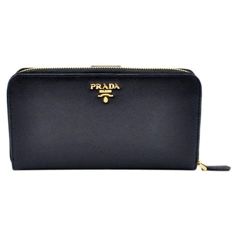 prada black wallets|authentic Prada wallet.